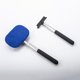 thumbnail image 3 of Limpiaparabrisas extensible para automóvil y raspador de agua, herramienta de limpieza de vidrio de acero inoxidable 2 en 1, longitud ajustable de 13-103 cm, mango ergonómico, fácil reemplazo, uso, 3 of 7