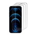 thumbnail image 3 of Protector de pantalla de teléfono antiarañazos de vidrio templado HD de 3 piezas (para iPhone 13) Likrtyny  Para estrenar, 3 of 9