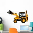 thumbnail image 1 of New Universal Bulldozer Yellow Wall Decal by Wallmonkeys Peel and Stick Graphic (24 in W x 15 in H) WM285641, 1 of 4