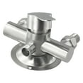 thumbnail image 4 of Stainless Steel Shower Faucet Hot And Cold Water Mixer Wall Mounted Metal Handle, 4 of 7