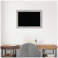 thumbnail image 4 of Amanti Art Black Cork Board Wood Framed Angled Silver Bulletin Board 27 in. x 19 in., 4 of 7