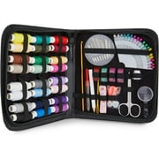 JumblCrafts Starter Travel Sewing Kit W/Multicolored Thread & Sewing Supplies