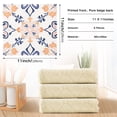 thumbnail image 6 of Yayeee 6 Pack Kitchen Dish Cloths Set for Washing Soft Drying Absorbent Microfiber Towels, Colorful Abstract Pattern, 6 of 9