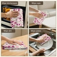 thumbnail image 6 of 2 Pcs Funny Kitchen Towels,White Cartoon Dinosaurs Skeletons Pattern Microfiber Dish Towels,Kitchen Tea Towels,Kitchen Towel Set (18" X 26"), 6 of 7