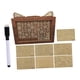 thumbnail image 1 of Alcancía de madera, caja para ahorrar dinero, plan de ahorro, tarro para ahorrar con marcador, dinero marron oscuro, 1 of 9