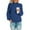 Blue, variant on Knit Sweaters for Women Casual Ribbed Long Sleeve Hight Neck Shirts Oversized Pullover Tops Sweater Winter Shirts Going Out Tops Casual 2025 Outerwear