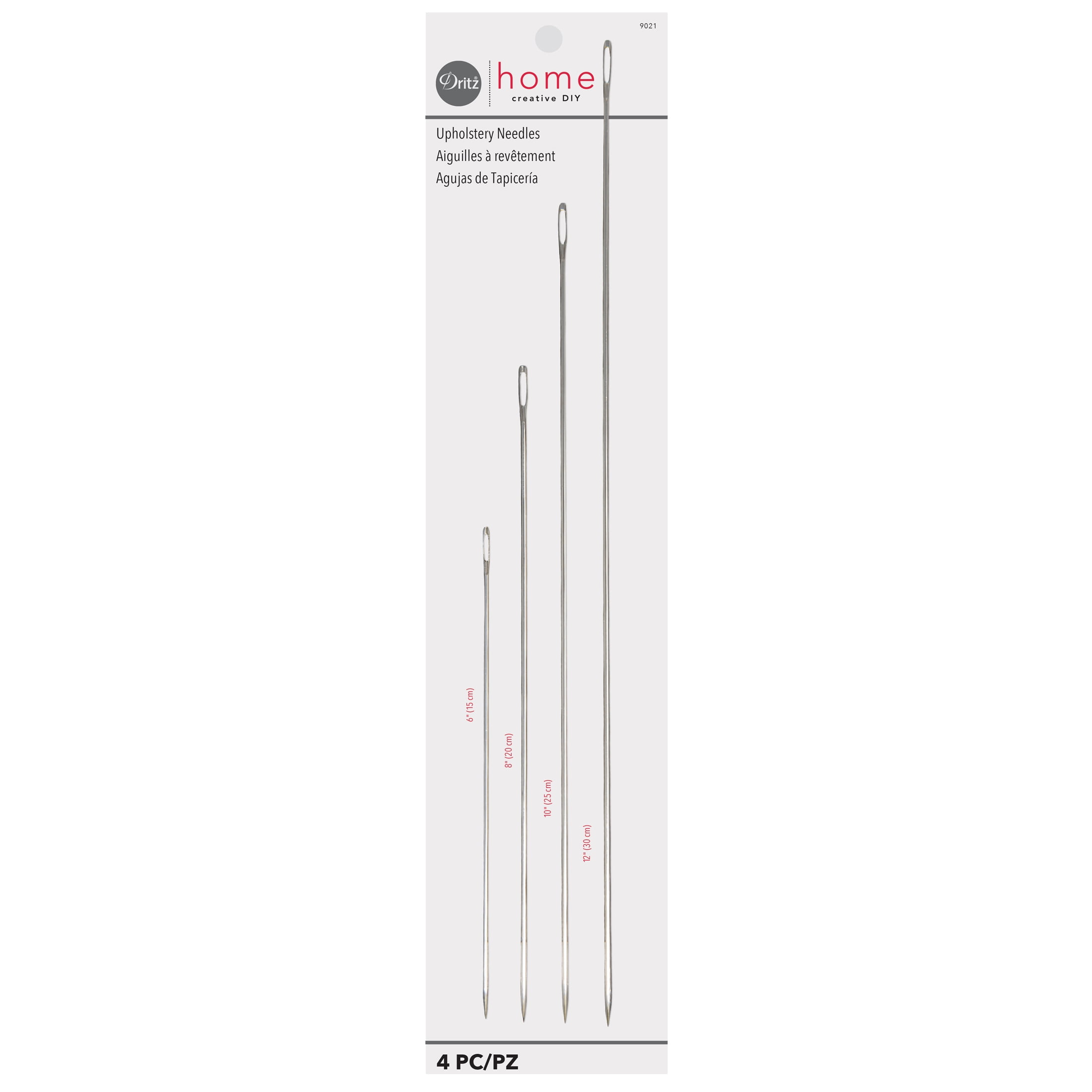 Dritz Home Assorted Upholstery Needles, 4 Count