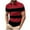 001 Red, variant on Hvot&aat Men's Striped Color Block Tops Classic Slim Fit Polo Shirts Casual Short Sleeve Pullover