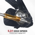 thumbnail image 6 of Piscifun Flame Spinning Fishing Reel, Lightweight Design with 9+1 Ball Bearings, Smooth Retrieve, Up to 19.8lb Drag for Freshwater and Saltwater Fishing, 6 of 8