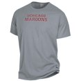 thumbnail image 2 of Men's ComfortWash Gray Chicago Maroons Garment Dyed T-Shirt, 2 of 3