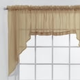 thumbnail image 2 of Elegance Sheer Voile Swag Curtain Pair, 2 of 2