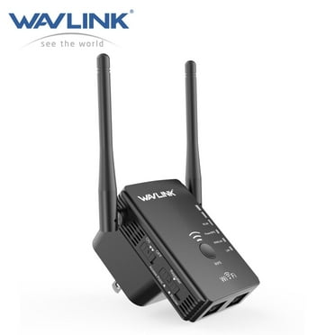 N300 Universal Range Extender/Wireless Router With 2 External Antennas -Black