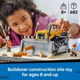 thumbnail image 3 of LEGO City Yellow Bulldozer Construction Site Building Toy for Kids, Ages 8+ - Pretend Play Set & Construction-Themed Building Blocks W/ Toy Bulldozer - Cool Gift Idea for Boys & Girls - 60466, 3 of 7