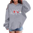 thumbnail image 1 of Sudadera con capucha para niñas y niños, sudadera de manga larga con cuello redondo y estampado de moda, jersey con bolsillo, sudadera de poliéster para niñas, 1 of 8