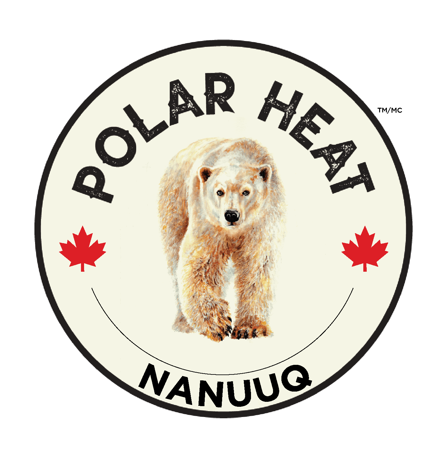 Polar Heat Nanuuq Wool Crew Socks, Cushioned Socks for Men, Black Blaze, 3 Pairs