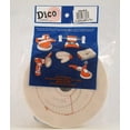 thumbnail image 2 of Dico 527-36-4 Buffing Wheel, Cotton, 4 in Dia, 1/2 in Thick, 2 of 2