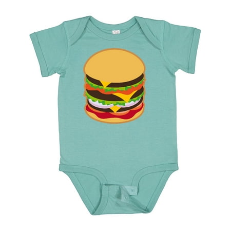 

Inktastic Hamburger Lover Gift Baby Boy or Baby Girl Bodysuit