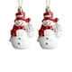 thumbnail image 2 of pstuiky Adornos navideños de muñeco de nieve, colgante pequeño para árbol de Navidad, cabaña de Papá Noel, decoración colgante, suministros de decoración, 2 of 6