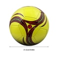 thumbnail image 4 of Greeniant Balones de fútbol diseñados para la diversión y el trabajo en equipo en el campo Entrenamiento de fútbol Características Deportes y aire libre Amarillo avanzado Numero 5, 4 of 6