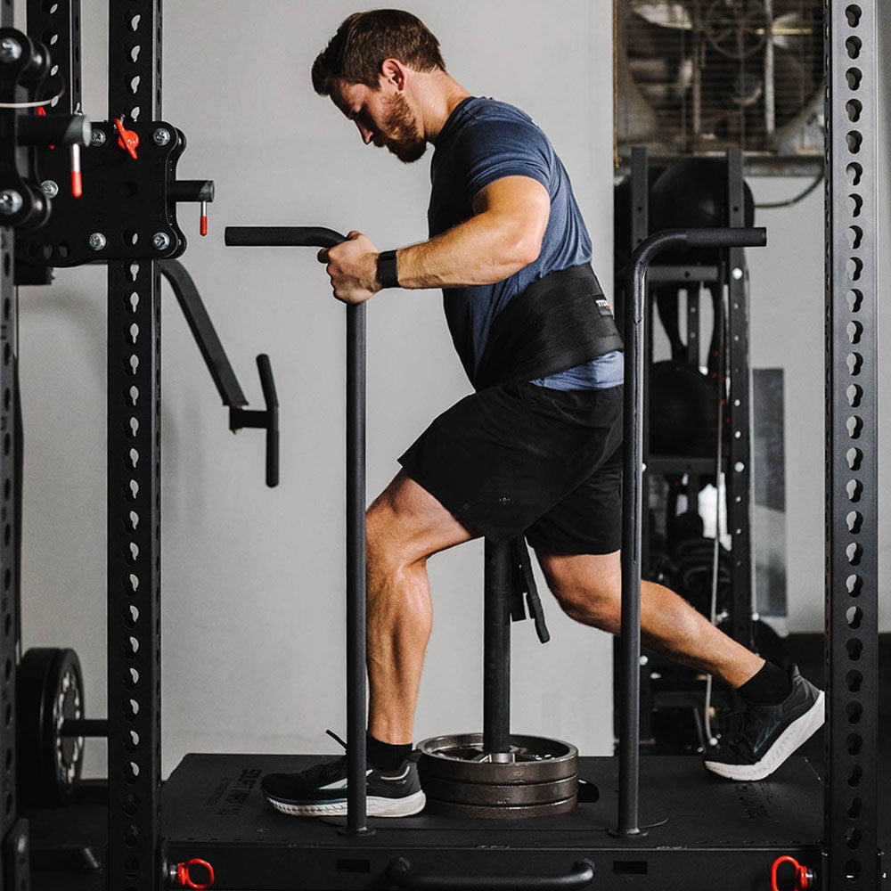 Titan Fitness Rack Mounted SquatMax-MD, Fits T-3, X-3, and TITAN Series Power Racks, Rated 1,300 LB