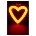 thumbnail image 3 of tamizeot Bike Tail Light LED USB Charging Flash Lights Night Riding Cycling Seatpost Bicycles Rear Lamp Lighting Taillights Heart 1Set, 3 of 6