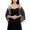 Navy, variant on Women's Sheer Pashmina Lace Shawl Cape Thin Soft Fringe Fall Elegant Lightweight Shawls And Wraps Navy One Size