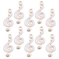 thumbnail image 3 of 10 pcs DIY Music Notes Charms Jewelry Making Musical Notes Charms Metal Music Symbol Charms, 3 of 8