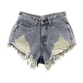 thumbnail image 1 of Pantalones cortos de mezclilla Strade Fareast Limited Ropa suave para mujer XL, 1 of 8