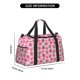 thumbnail image 3 of Disketp Haear Strawberry Bolsa de Viaje Tipo Duffle, Bolso de Mano para Fin de Semana para Mujer, Bolsa de Gimnasio Ligera para Hombre, Esencial para Viajes, 3 of 7