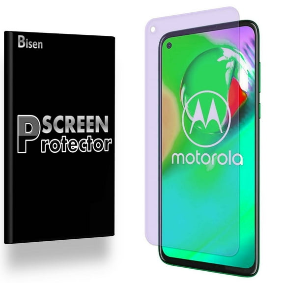 [2-PACK] For Motorola Moto G Stylus (2020) [NOT for 2021 version] [BISEN] Anti Blue Light [Eye Protection] Screen Protector, Flexible Film, Anti-Scratch, Anti-Shock, Shatterproof, Bubble Free