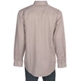 thumbnail image 4 of Cinch Western Shirt Mens Long Sleeve Stripe Button L Khaki MTW1104731, 4 of 4