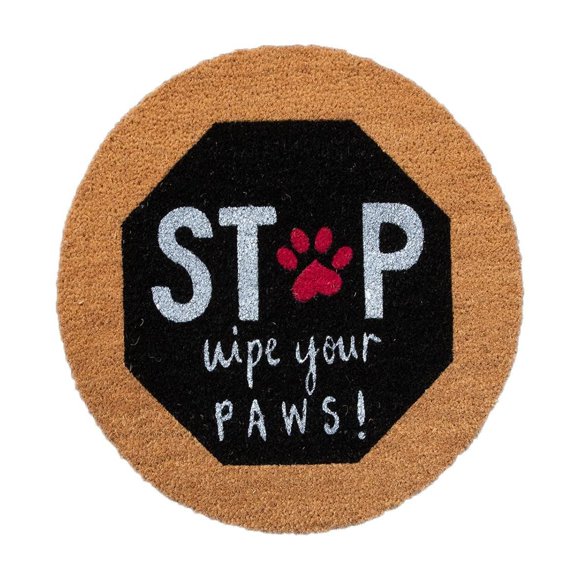 Tapis de Porte Instachew KIKO Stop pour Chien Recharge Rectangulaire Marron Taille Unique
