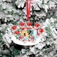 thumbnail image 1 of Resina De Navidad Navidad Familia Diy Bendiciones Escritas A Mano Colgantes De Muñeco De Nieve Regalo Para Amigo O Familia Speravity HA040823-32, 1 of 6
