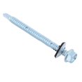 thumbnail image 1 of 100 Pcs Vis Métalliques Auto-Perçantes Tête Hexagonale 6.3mm avec Joint de Rondelle EPDM, 1 of 6