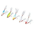 thumbnail image 1 of Metal Jig Lure, Bright Color Jig Fishing Lure Portable 5Pcs  For Bass, 1 of 8