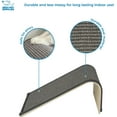 thumbnail image 4 of Best Pet Supplies Catify Sloped Sisal Cat Scratcher Ramp for Indoor Cats, 15” x 9” x 6.7”, Gray, 4 of 6