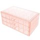 thumbnail image 3 of MLINS Jewelry Storage Organizer 3 Layer Jewelry Box for Earrings Bangles Bracelets Necklaces and Rings, 3 of 4