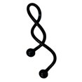 thumbnail image 5 of Jiaroswwei 1Pc 14g Cool Twist Spiral Ear Industrial Barbell Belly Ring Piercing Earring, 5 of 7