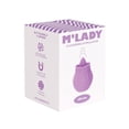 thumbnail image 1 of M'Lady Flickering Tongue & Vibrating Clitoral Stimulator - Purple, 1 of 5