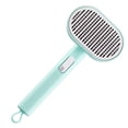 thumbnail image 1 of Pet Hair Removal Double Comb for Cats And Dogs, Self-Cleaning Grooming Tool with Massage Function, Anti-Flying Hair Design for Easy Home Grooming, Dual-Sided Pet Shedding Tool, 1* Cat Comb, 1 of 4