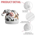 thumbnail image 4 of Balery Hip Hop Dog Pattern Santa Hat Christmas Hat Funny Christmas Hat Christmas Knitted Beanie Hat For Men Women Adult, 4 of 6