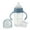 Wave, variant on noüka Tritan Plastic Transitional Baby Bottle / Sippy | Leak Proof and Easy Grip | Removable Handles | Moss