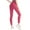 Pink, variant on Women Yoga Pants High Waist Tummy Control Butt-lifted Skinny Elastic Skinny Compression Jogging Exercise Lady Sports Trousers Sweatpants for Yoga Gym Dance Studio