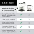 thumbnail image 6 of GROSCHE ABERDEEN Tea Infuser Teapot & Smart Tea Maker - BPA-Free, Drip-Free Design | Coaster | Easy Brew | Easy Clean Steeper (17.7 oz - 525 ml), 6 of 8