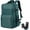 Peacock Blue, variant on Lunapack Vacuum Backpack- Expandable Vacuum Compression Travel Backpack, Large Capacity Waterproof Carry-On Luggage