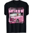 thumbnail image 2 of MEN Funny Daddy's Home Pink 2025 Take America Back T-Shirt Tee TOP, 2 of 7