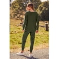 thumbnail image 2 of Conjunto Deportivo PRETTYGARDEN Mujer 2 Piezas Pantalones Acanalados XXL, 2 of 8