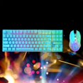 thumbnail image 4 of funtasica Gaming Wireless Backlit Keyboard & Mouse , 800-1600-2400 DPI Blue, 4 of 9