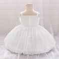 thumbnail image 5 of Delliss Tutu Dress for Girls Sparkly Tulle Princess Dress 6M-3Y Summer Dress Flower Girls Party Dance Dress, 5 of 9