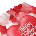 thumbnail image 6 of JOOCAR Valentine's Day Red Pink Heart Shower Curtain Set with Hooks Sweet Lovers Wedding Marriage Girl Ladies Bathroom Bathtubs Decor Easy Care Washable Durable Polyester Fabric 72 X72 Inch, 6 of 7